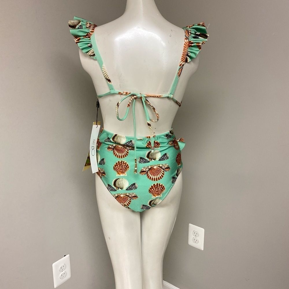 PatBO Seashell Ruffle Bikini - Picture 10 of 16